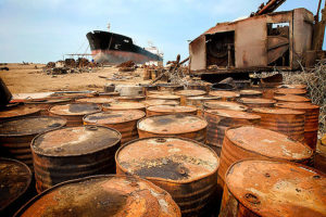 Oil Drums in Karachi, photo by  Michael Foley / Flickr CC-BY-ND 2.0